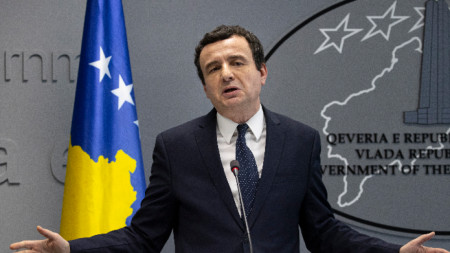 Албин Курти, премиер на Косово в оставка