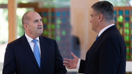 Румен Радев и Зоран Миланович