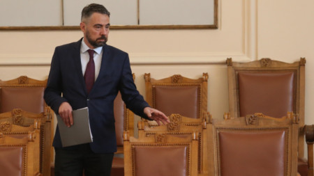 Андрей Живков в Народното събрание, 13 август 2021 г.