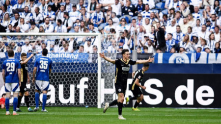 Лукас Петков вкара гол за Елферсберг