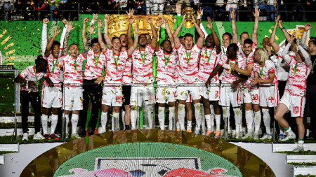Футболистите на Лайпциг спечелиха за първи път в историята си