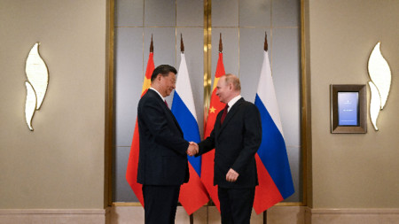 Президентите на Китай Си Дзинпин и на Русия Владимир Путин