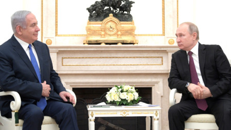 Бенямин Нетаняху и Владимир Путин