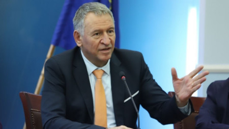 Bulgaria’s caretaker Minister of Health Stoycho Katsarov 