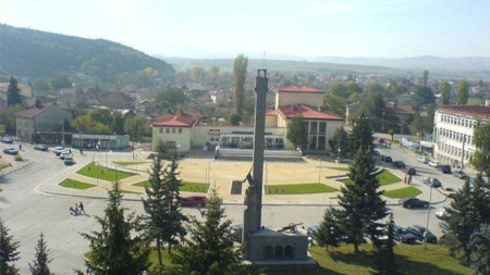 Центърът на град Сливница