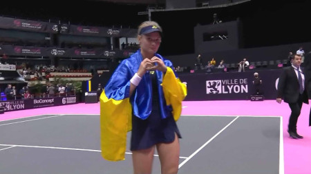 Украинската тенисистка Даяна Ястремска загуби финала на турнира по тенис