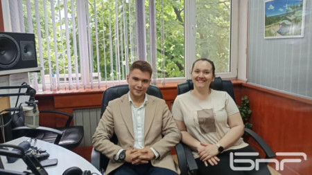 Радослав Балкански-кмет на Млада Загора и Деница Димитрова-председател на МОС