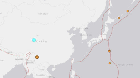 Земетресение с магнитуд 7 3 по скалата на Рихтер удари в