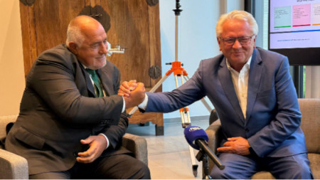Boyko Borisov y Armin Papperger