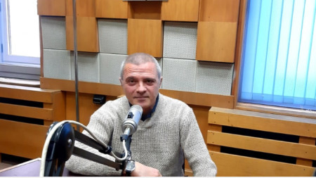 Антон Баев във второ студио на Радио Пловдив