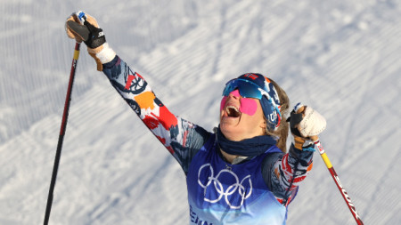 Терезе Йохауг завоюва първия златен медал на Зимните олимпийски игри