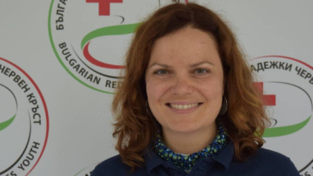 Деница Баръмова, председател на Младежкия червен кръст