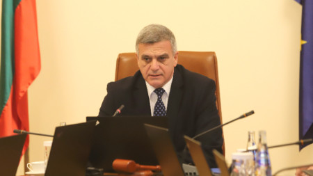 Caretaker PM Stefan Yanev