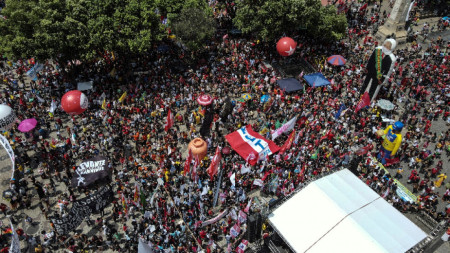 Протестът в Рио де Жанейро, 2 октомври 2021 г.