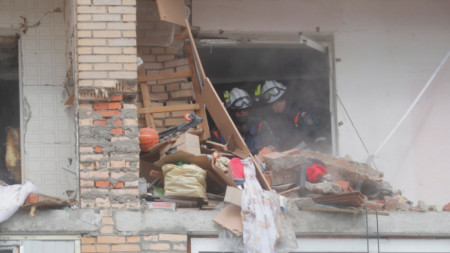 Взрив в жилищна сграда в руския град Химки край Москва