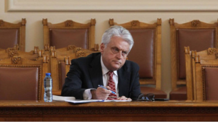 Бојко Рашков пре саслушања у парламенту