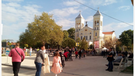 Catholic church in town of Rakovski