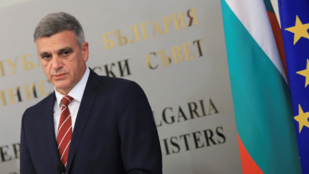 Министър-председателят на България г-н Стефан Янев