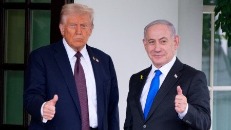 Доналд Тръмп и Бенямин Нетаняху