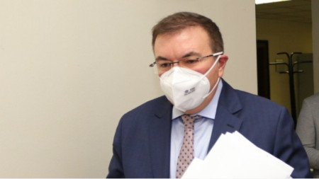 Bulgaria’s Minister of Health Kostadin Angelov 