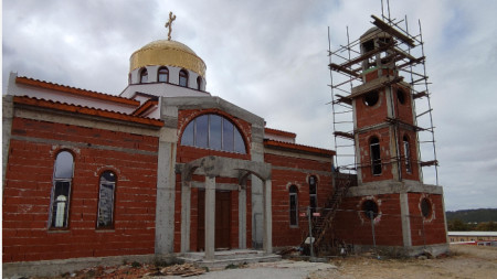 Новоизграждащият се православен храм в Сливен „Св. Петка