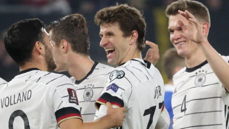 Футболистите на Германия се забавляваха срещу състава на Лихтенщайн