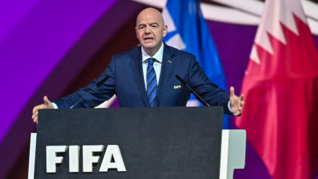 Президентът на ФИФА Джани Инфантино ще се кандидатира за трети