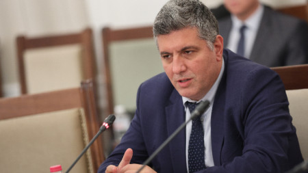 Министърът Андрей Цеков на заседанието на Комисията по регионална политика, благоустройство и местно самоуправление в НС - 15 ноември 2023 г. 