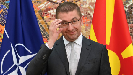 Лидерът на ВМРО-ДПМНЕ Християн Мицкоски