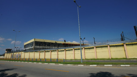 Сградата на затвора в Пазарджик.