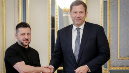 Володимир Зеленски и Ларс Клингбайл