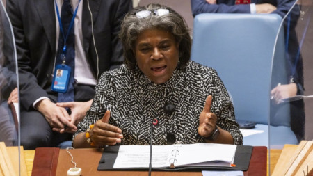 Линда Томас-Грийнфийлд, 
постоянен представител на САЩ в ООН 