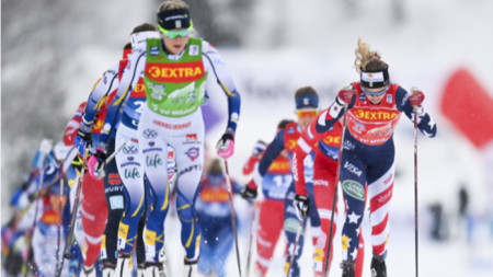 Шведка спечели състезание от веригата „Тур дьо ски“