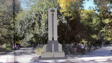 Проект на 
Паметника на жертвите на комунизма 