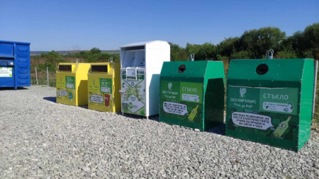 площадка за разделно събиране на отпадъци - село Ресен