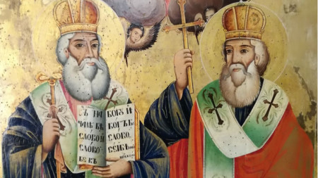 Икона Св.Св.Кирил и Методий, РИМ-В.Търново