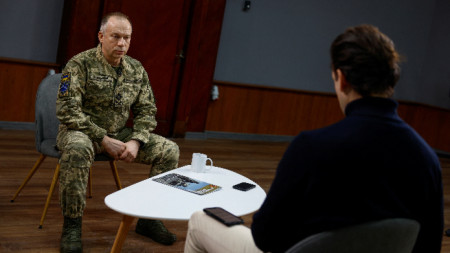 Интервю за Ройтерс с генерал-полковник Oлександър Сирски, командващ сухопътните сили на Украйна 