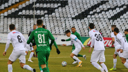 Отборът на Славия спечели с 1 0 срещу Лудогорец в среща