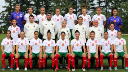 Българският национален отбор за жени.