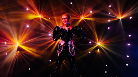 Австралийката Монтейн представи страната си снощи на „Евровизия“.