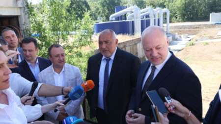 Росен Желязков е на посещение в Пречиствателна станция 