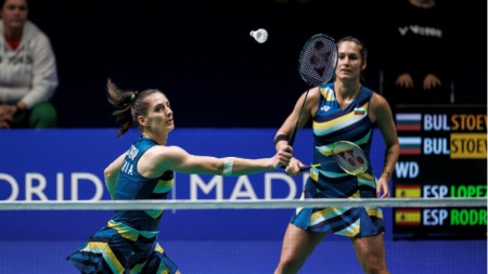 Стефани (вляво) и Габриела Стоеви ще играят на трета олимпиада.