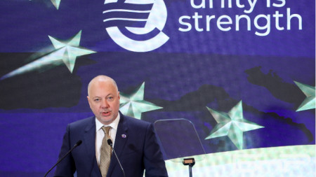 Росен Желязков на конференцията 