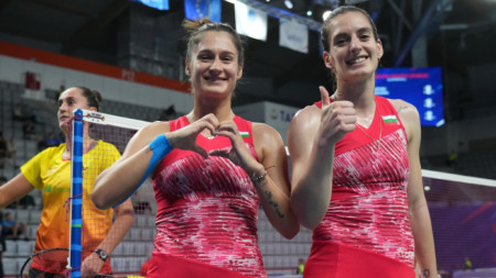 Трикратните европейски шампионки Габриела и Стефани Стоеви  са поставени под