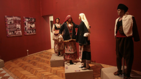 Една от залите на Националния етнографски музей