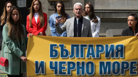 Волен Сидеров обяви в София програмните си намерения за предстоящите парламентарни избори.