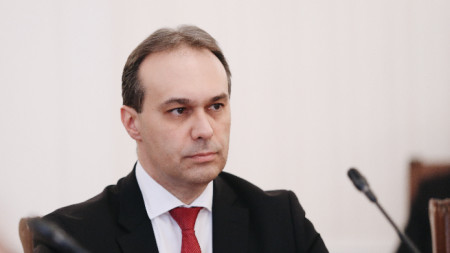 Bulgaria's Minister of Defense Dragomir Zakov