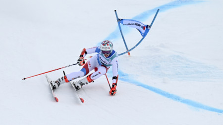 Олимпийската шампионка в комбинацията от Пьончан 2018 Мишел Гизин Швейцария
