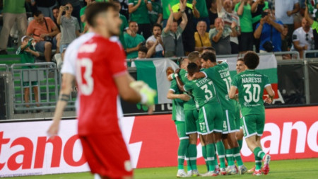Лудогорец се наложи над Добруджа с 2:1