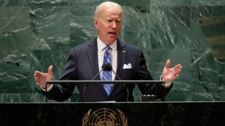 Реч на Джо Байдън при откриване на 76-ата сесия на Общото събрание на ООН